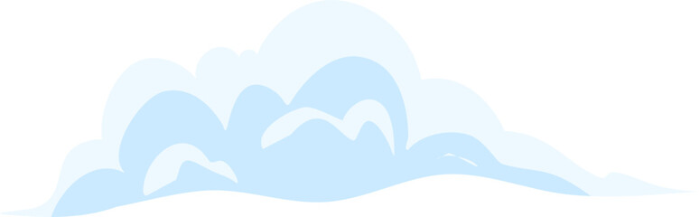 Hand drawn cloud illustration 