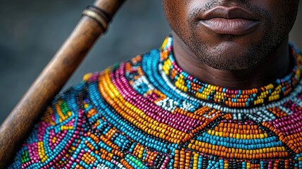 Cultural pride: zulu tribe, rich heritage and traditions of one of africa's most influential ethnic groups, warrior spirit, vibrant ceremonies, and deep-rooted cultural identity