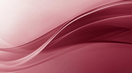 Vibrant Crimson Waves: A Harmonious Abstract Composition