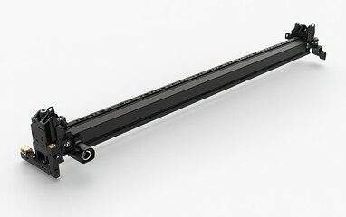 Precision linear motion guide rail designed for industrial automation applications in manufacturing settings