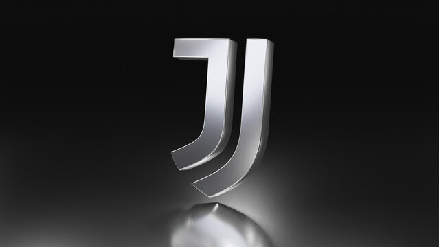 White Juventus Football Club Logo