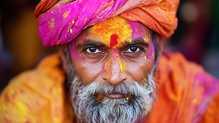 Holi, festival of colors is a popular Hindu spring festival