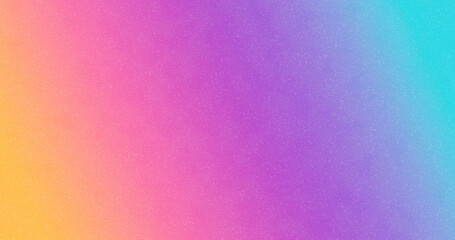 abstract gradient grain background -orange - pink - violet -blue, colorful particle glittering effect