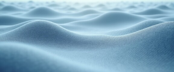 An abstract image of blue waves with a soft focus, creating a peaceful and flowing visual effect. The image represents calmness, tranquility, and movement.