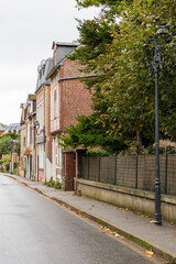 street in the village