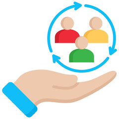 Customer Retention Icon