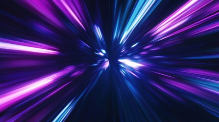 Abstract Light Streaks