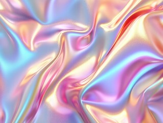 Obraz premium Vibrant Neon Glow: A Colorful Blurred Background with Pink and Yellow Fluid Design