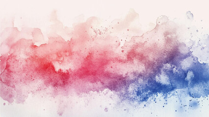 Beautiful pink cloud painted in watercolor, perfect for backgrounds or art prints. Hand painted watercolor background. Colorful watercolor hand drawn paper texture vector splash card for text design.