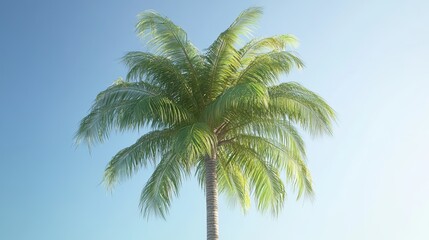 Fototapeta premium A sugar palm tree from Thailand.