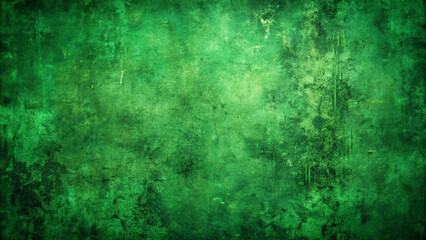 weathered green wall with a rough, uneven texture, reminiscent of an ancient ruin A vibrant emerald green background