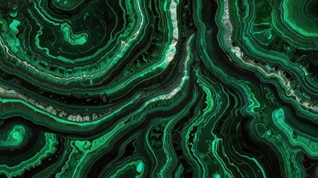 Experience the green world of malachite. Our backgrounds with hypnotic patterns and velvety texture will add natural elegance to your projects.