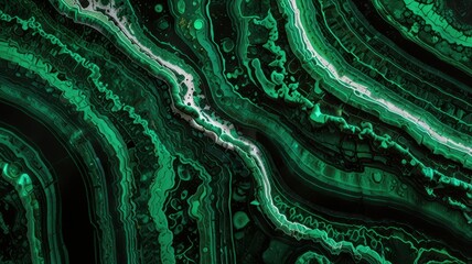 Experience the green world of malachite. Our backgrounds with hypnotic patterns and velvety texture will add natural elegance to your projects.