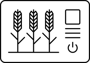 Farm icon. Agriculture and Farming line icons vector collection. Smart farm sign and symbol for web, ui and presentation.