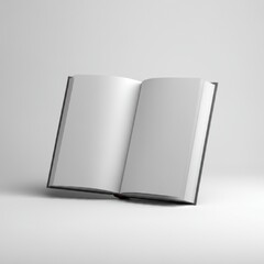 Blank open Book  Mockup tamplate