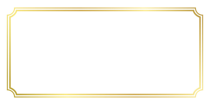 Premium Luxury Golden Frame Antique Round Border Decorative Vector Illustration