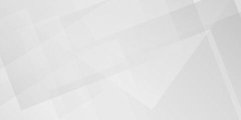 Vector abstract triangle paper wave technology smooth carve blank white gradient square line minimal creative concept banner web background.	
