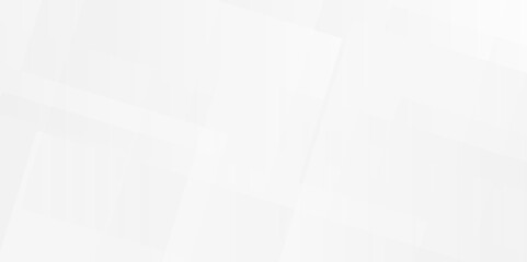 Fototapeta premium White and gray overlap triangle geometric technology pattern. minimal rectangle randomly arranged white triangle geometric transparent background layers overlapping presentation design.