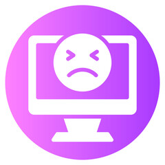 comuter gradient icon