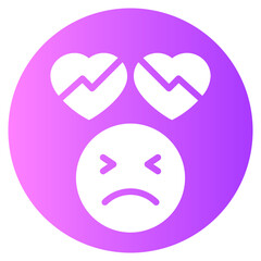 love gradient icon