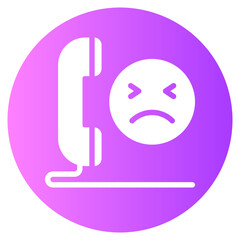 phone call gradient icon