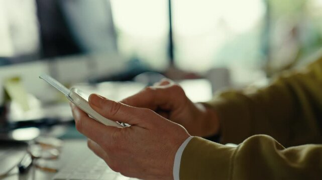 Woman using digital digipass authenticator to sign in on online bank at home