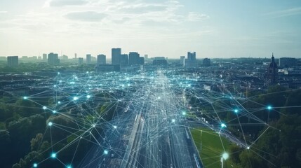 Smart city digital transformation integrating IoT and AI to enhance urban living