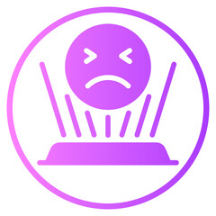 hologram gradient icon
