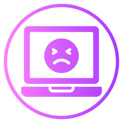 laptop gradient icon