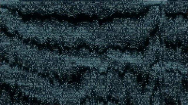 Digital Glitch noise static television VFX. Visual video effects stripes background, CRT tv screen no signal glitch effect