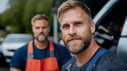 A group of skilled mechanics working together in a garage to diagnose and repair an automobile utilizing their expertise and a variety of tools to restore the vehicle to proper working condition