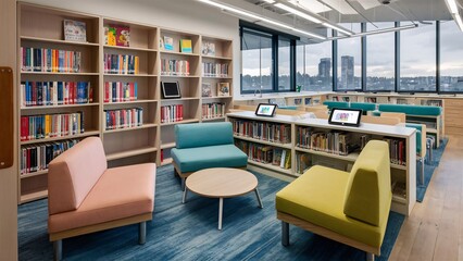 Modern School Classroom