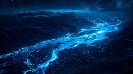 Glowing Rivers and Lakes Illuminating the Planet s Water Systems from a Satellite Perspective