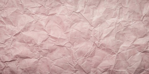 Fototapeta premium Abstract Texture of a Softly Crinkled Paper Surface in Subtle Blush Tones
