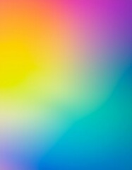 Obraz premium Blurred color gradient Multiple color grainy gradient background 
