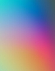 Obraz premium Amazing Red Blue Orange Green Blur Gradient With Grainy Noise Texture