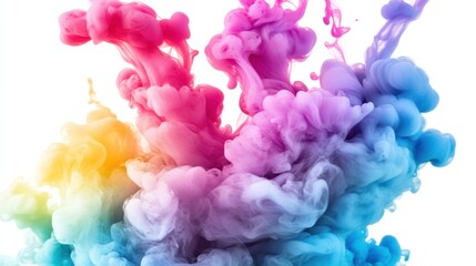 Obraz premium Abstract Colorful Ink in Water