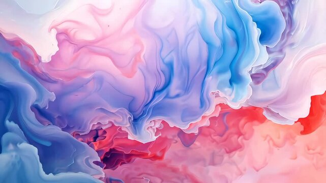 Abstract pastel swirl with vibrant colors, artistic design. Creative expression and color therapy concept.