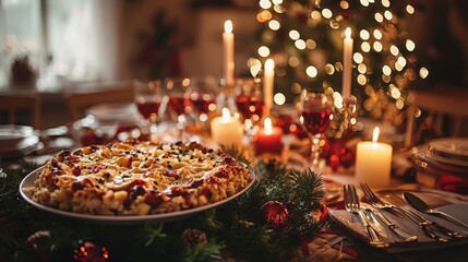Festive Corn Casserole with Crispy Topping