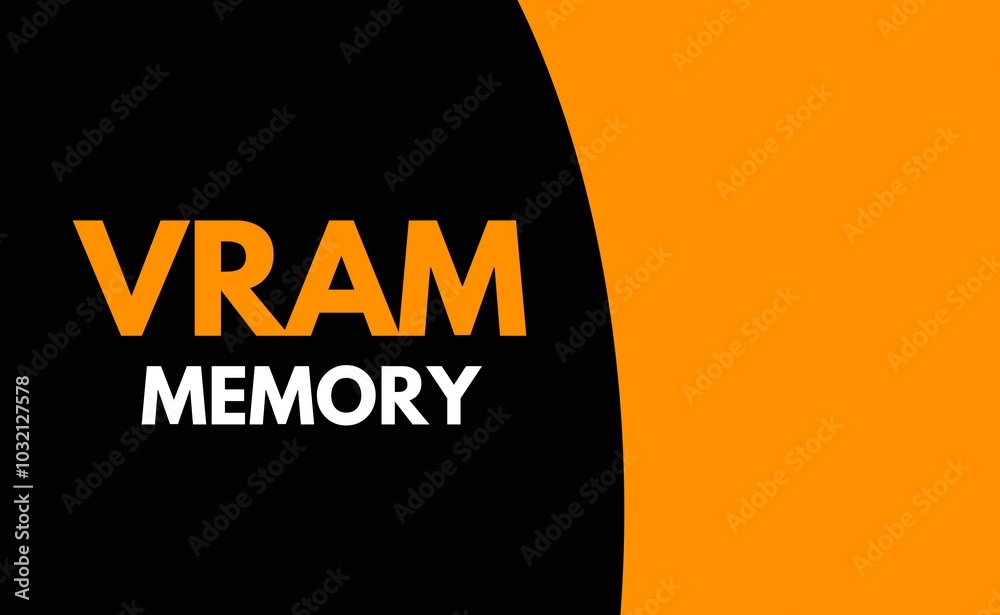 Wall mural vram memory, video random access memory