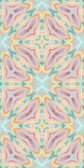 Abstract Kaleidoscope Geometry Psychedelic Art Pattern Background Wallpaper