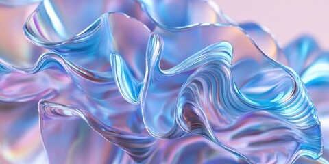 Obraz premium Abstract Water Wave Swirls