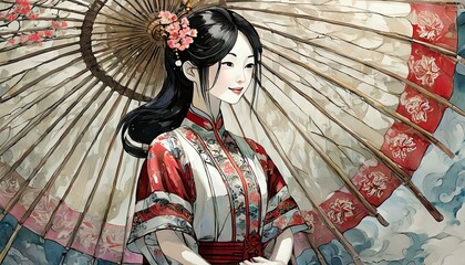 Samurai Warriors in Epic Poses and Dramatic Lighting