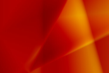 Red and yellow pastel background for design.Dreamy aura transparent backdrop,ethereal light rainbow prism effect.