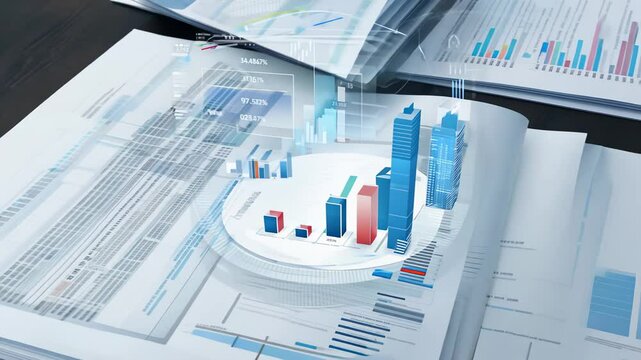 AR business analytics over physical reports