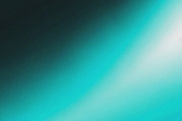 Obraz premium Cyan blue grain abstract gradient background texture. a design element for wallpaper.