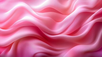Obraz premium Luxurious pink silk fabric with delicate patterns and soft feel, perfect for weddings and fashion shoots. Light and shadows create a glamorous backdrop