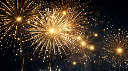 Fototapeta premium fireworks in the night sky