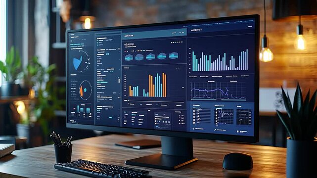 Real-time business data visualization