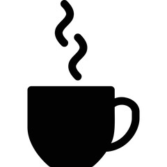 Simple vector icon coffee cup